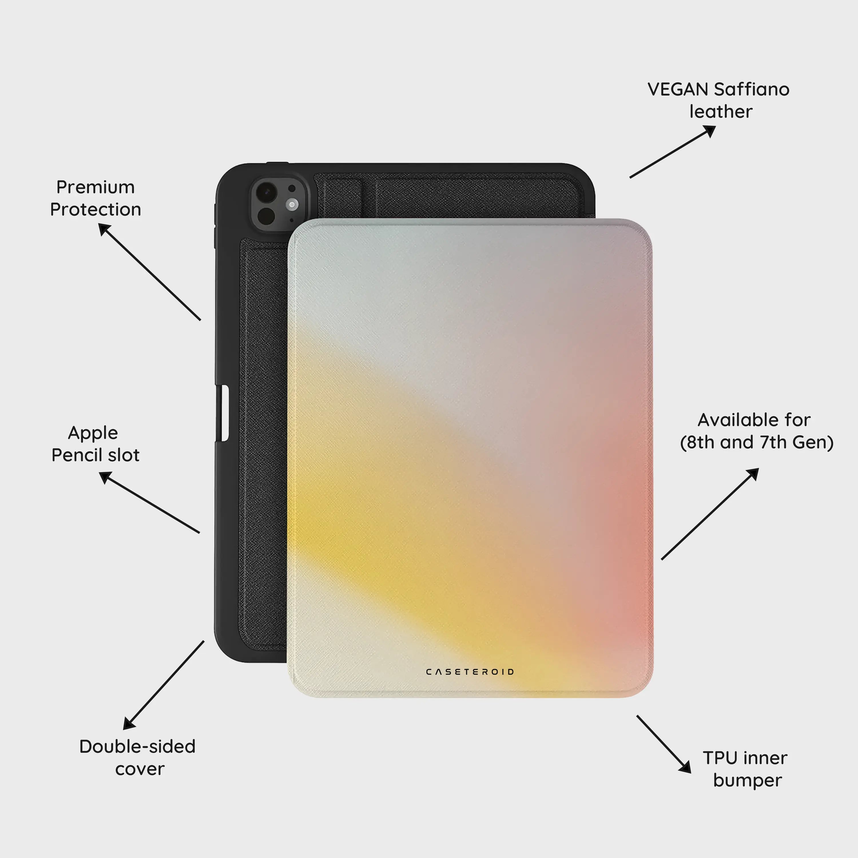 Vibrant Spectrum - iPad Pro 11 (8th/7th Gen) Case