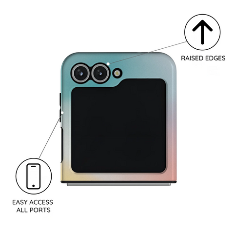 Vibrant Spectrum - Samsung Galaxy Z Flip 6 Case