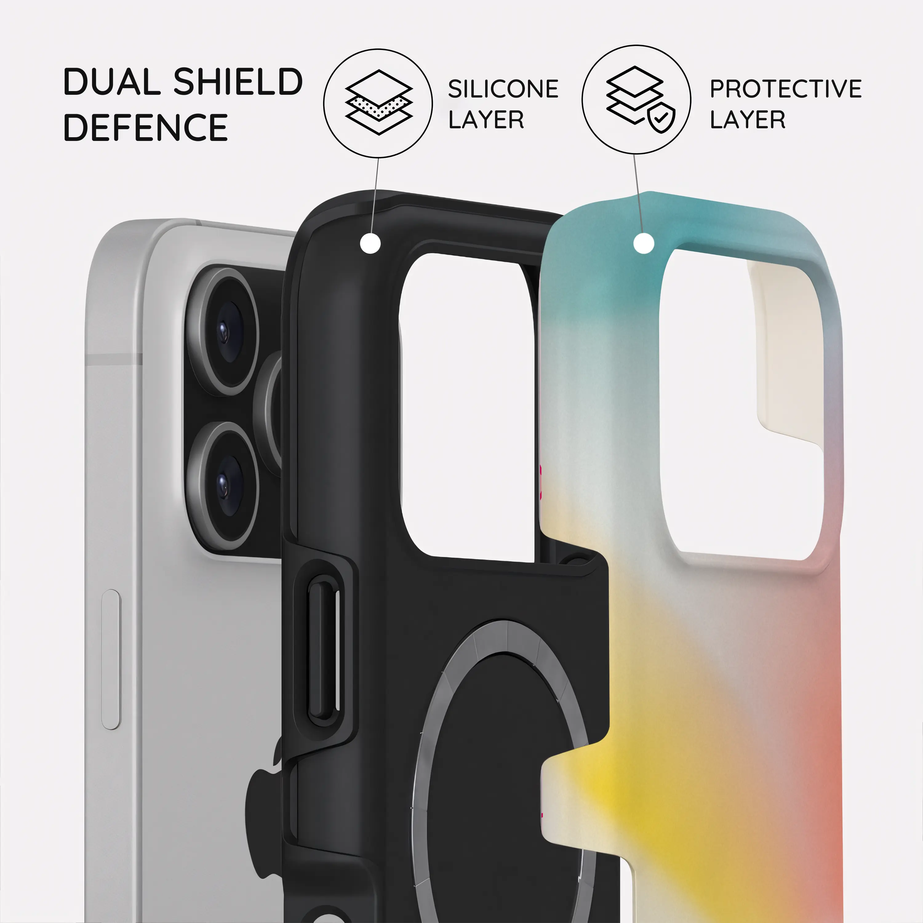 Vibrant Spectrum - iPhone 17 Pro Case