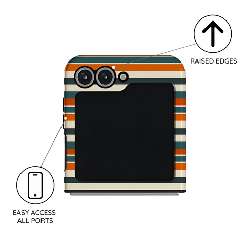 Vintage Band - Samsung Galaxy Z Flip 6 Case