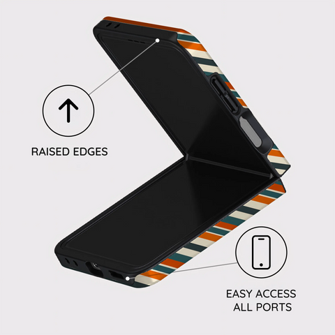 Vintage Band - Samsung Galaxy Z Flip 7 Case