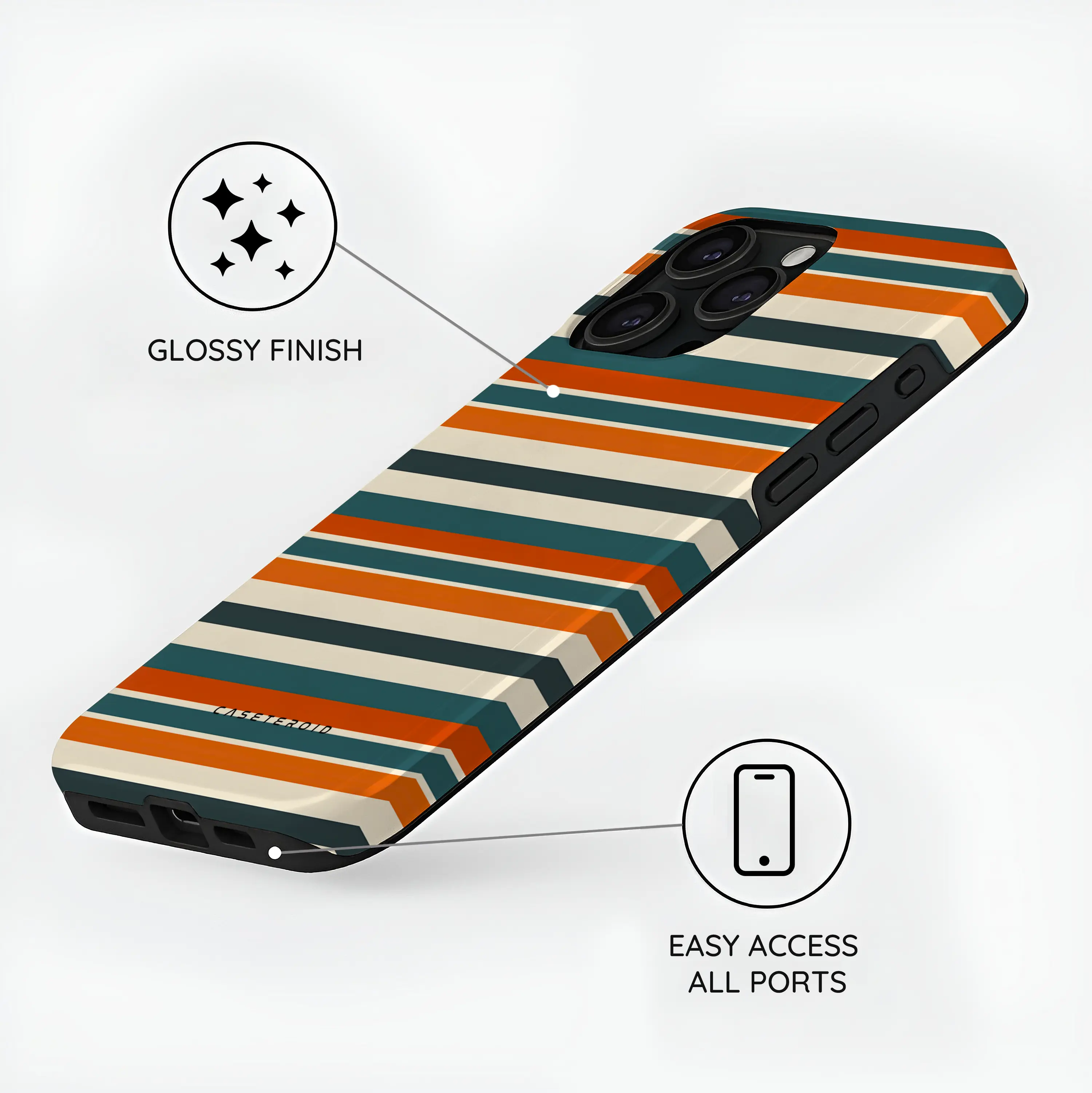 Vintage Band - iPhone 15 Pro Max Case