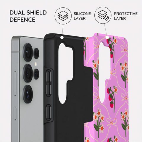 Vintage Bloom - Samsung Galaxy S25 Ultra Case