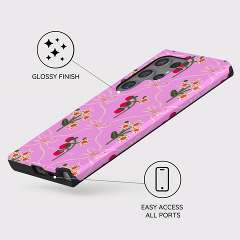 Vintage Bloom - Samsung Galaxy S24 Ultra Case