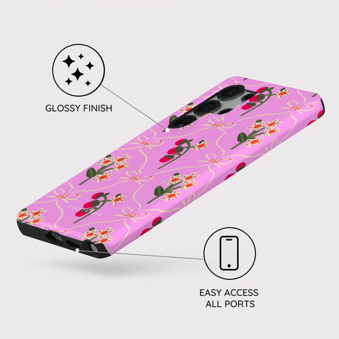 Vintage Bloom - Samsung Galaxy S25 Ultra Case