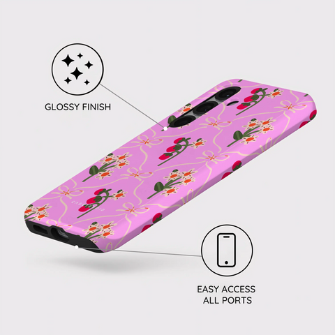 Vintage Bloom - Samsung Galaxy S25 Case