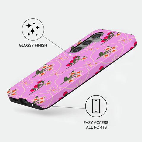 Vintage Bloom - Samsung Galaxy S24 Plus Case