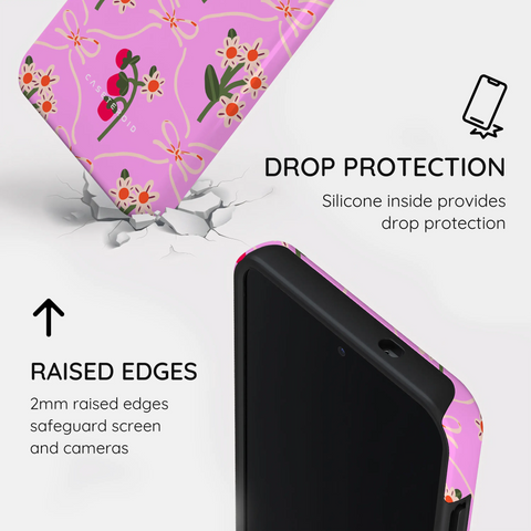 Vintage Bloom - Samsung Galaxy S25 Case