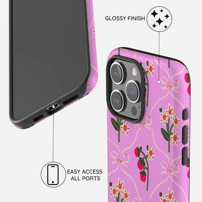 Vintage Bloom - iPhone 15 Pro Case