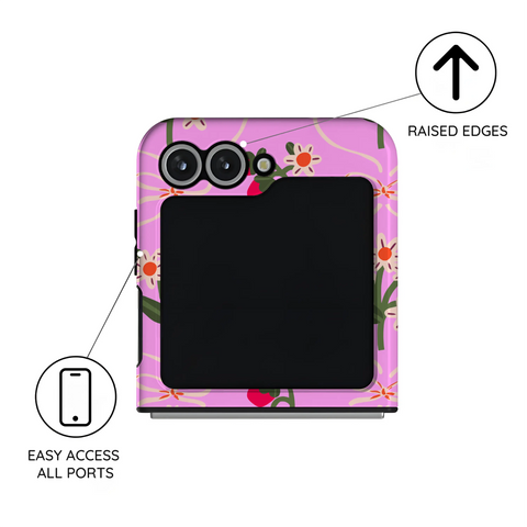 Vintage Bloom - Samsung Galaxy Z Flip 6 Case