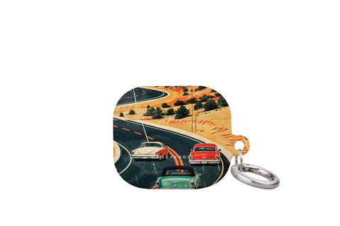 Vintage Journey Route - AirPods 3 Case