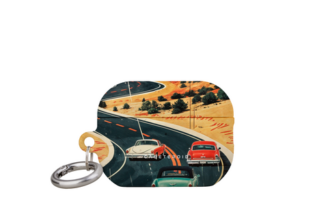 Vintage Journey Route - AirPods Pro 2 Case