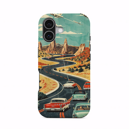 Vintage Journey Route - iPhone 17 Case