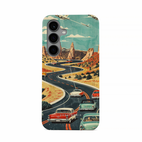 Vintage Journey Route - Samsung Galaxy S24 Plus Case