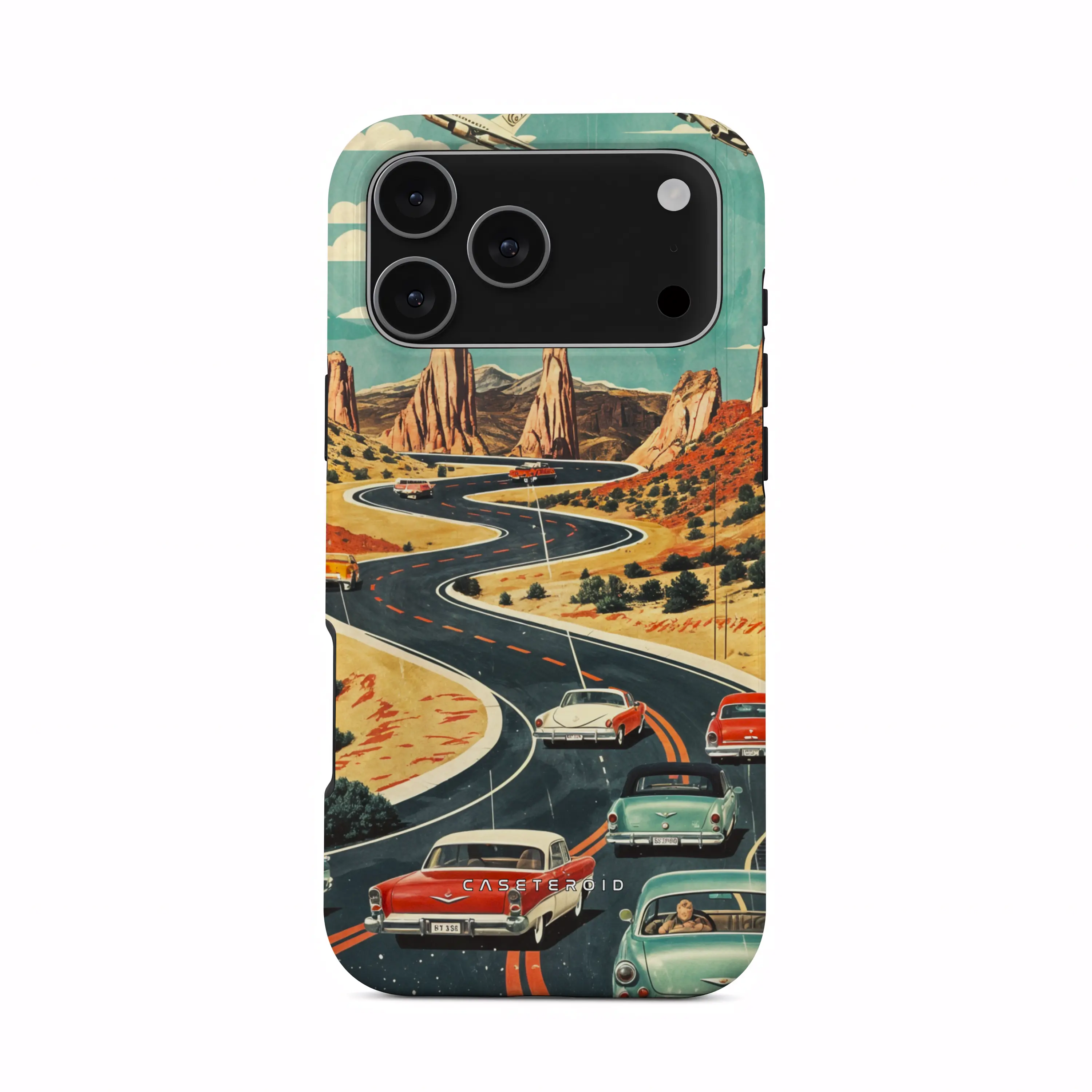 Vintage Journey Route - iPhone 17 Pro Max Case