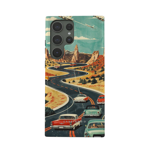 Vintage Journey Route - Samsung Galaxy S23 Ultra Case