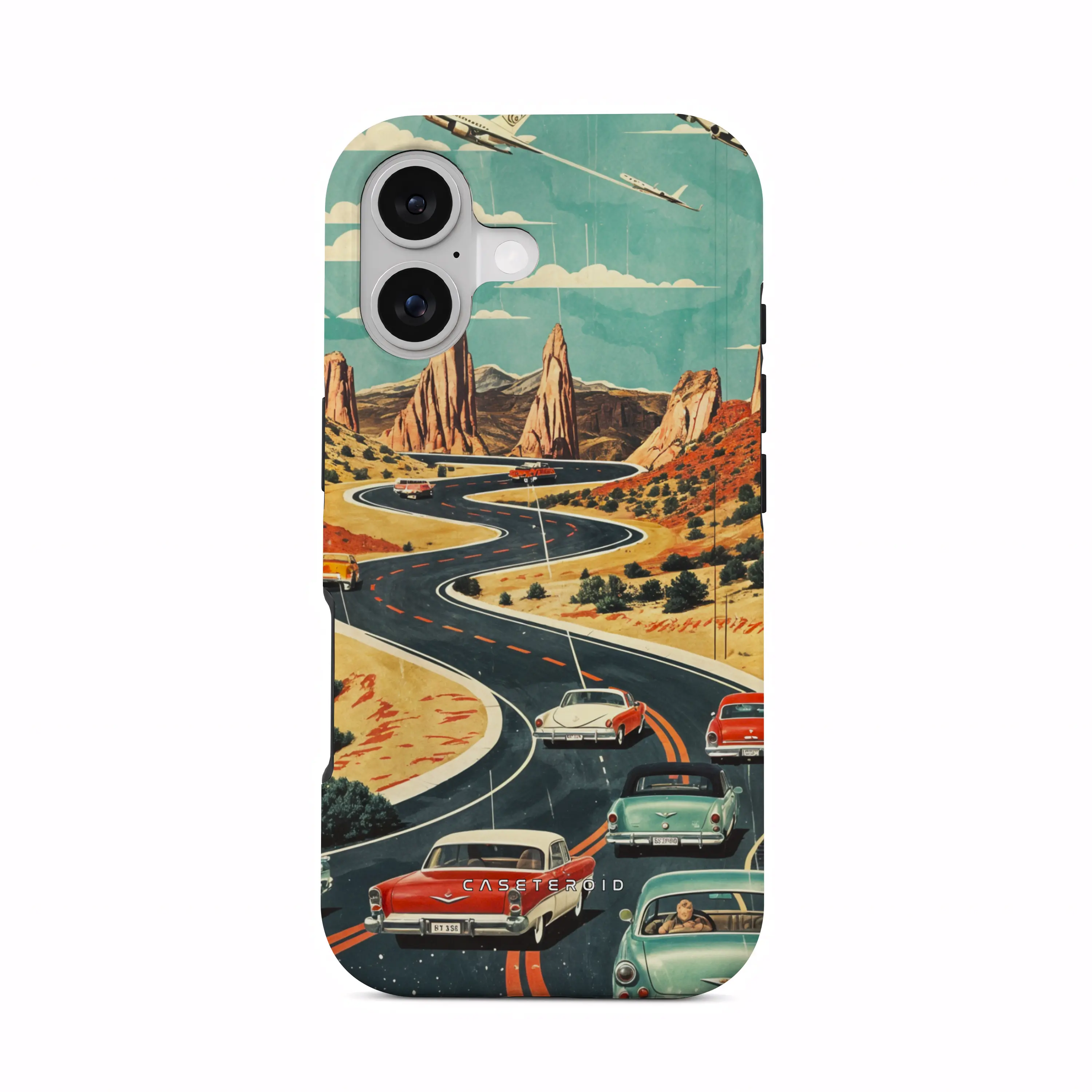 Vintage Journey Route - iPhone 17 Case