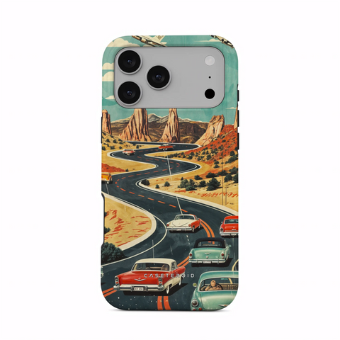 Vintage Journey Route - iPhone 17 Pro Max Case