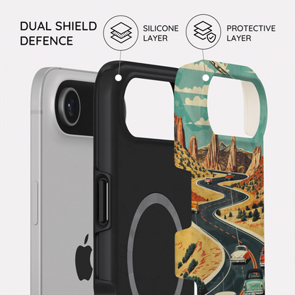 Vintage Journey Route - iPhone 17 Air Case