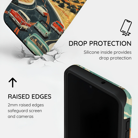 Vintage Journey Route - Samsung Galaxy S23 Plus Case