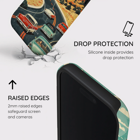 Vintage Journey Route - iPhone Air Case