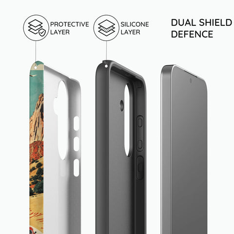 Vintage Journey Route - Samsung Galaxy S23 Case