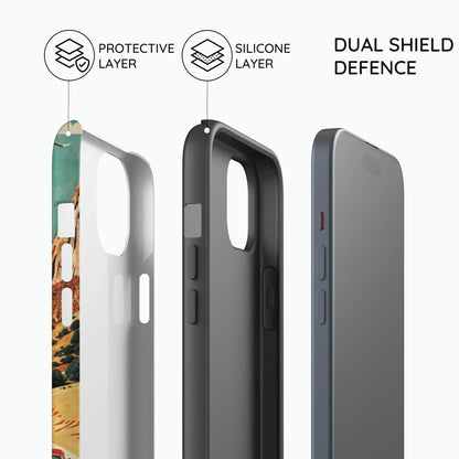 Vintage Journey Route - iPhone 14 Pro Max Case