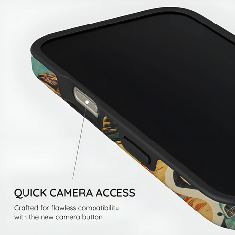 Vintage Journey Route - iPhone 16 Pro Max Case