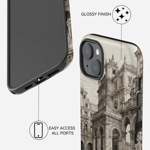 Vintage Urban Fantasy - iPhone 14 Case