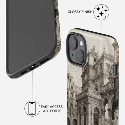 Vintage Urban Fantasy - iPhone 15 Plus Case