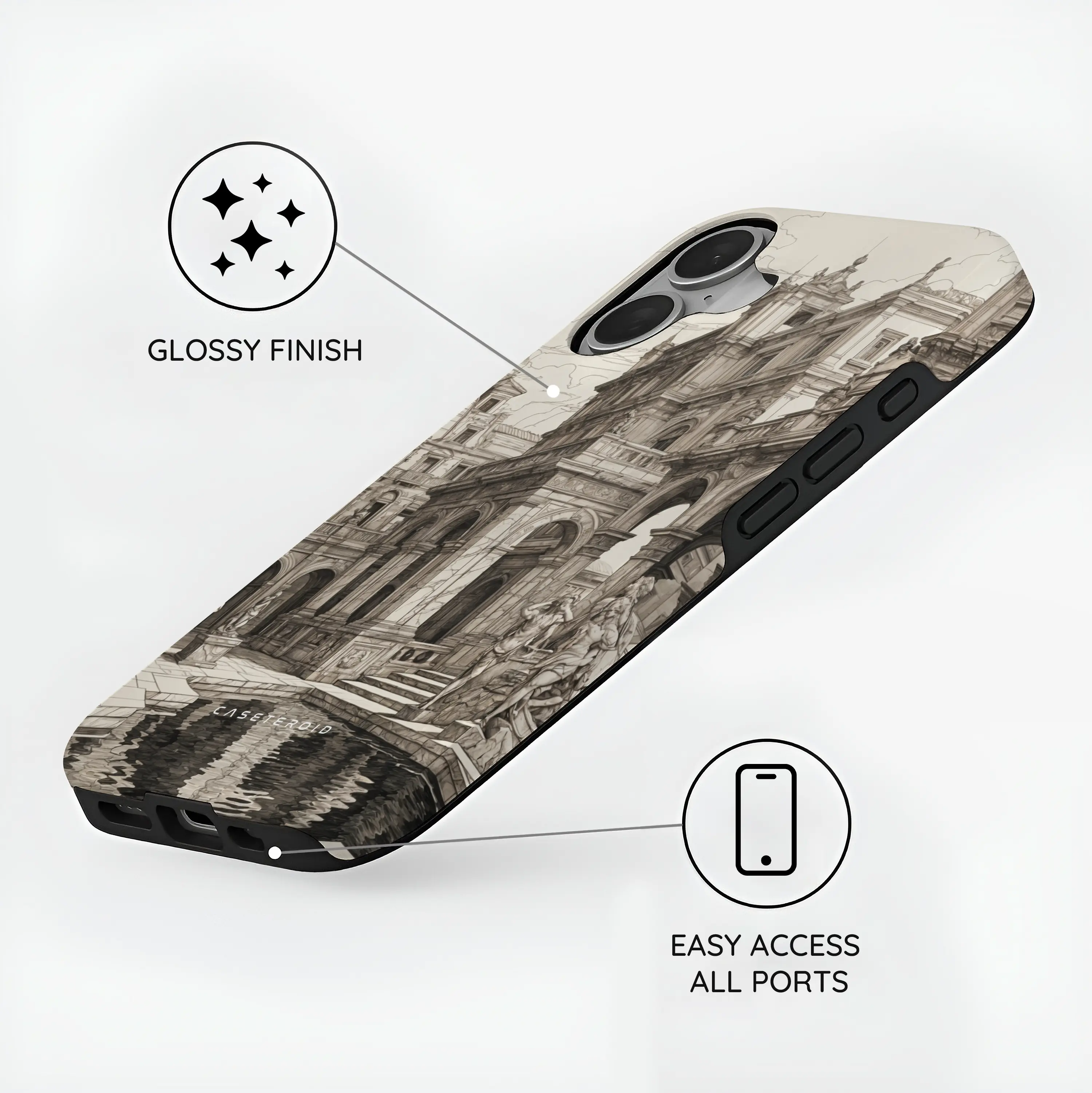 Vintage Urban Fantasy - iPhone 16 Case
