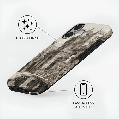 Vintage Urban Fantasy - iPhone 16 Case
