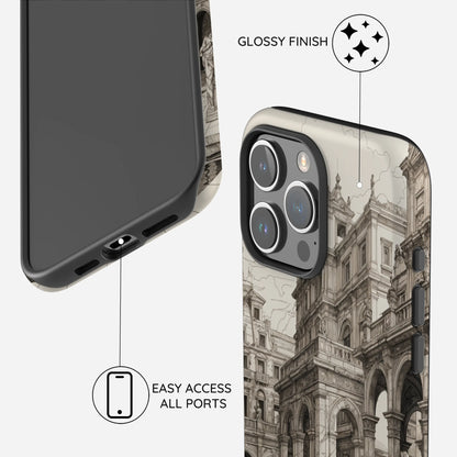 Vintage Urban Fantasy - iPhone 15 Pro Case