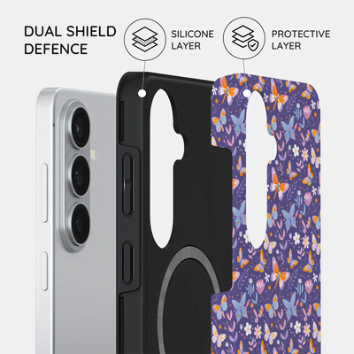 Violet Flutter - Samsung Galaxy S26 Plus Case