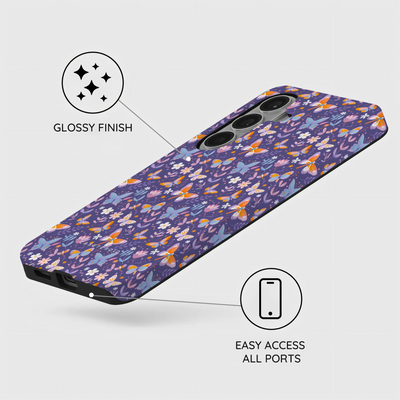 Violet Flutter - Samsung Galaxy S26 Plus Case