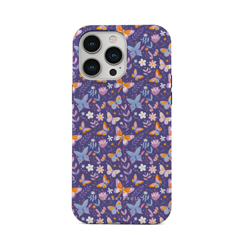 Violet Flutter - iPhone 14 Pro Max Case