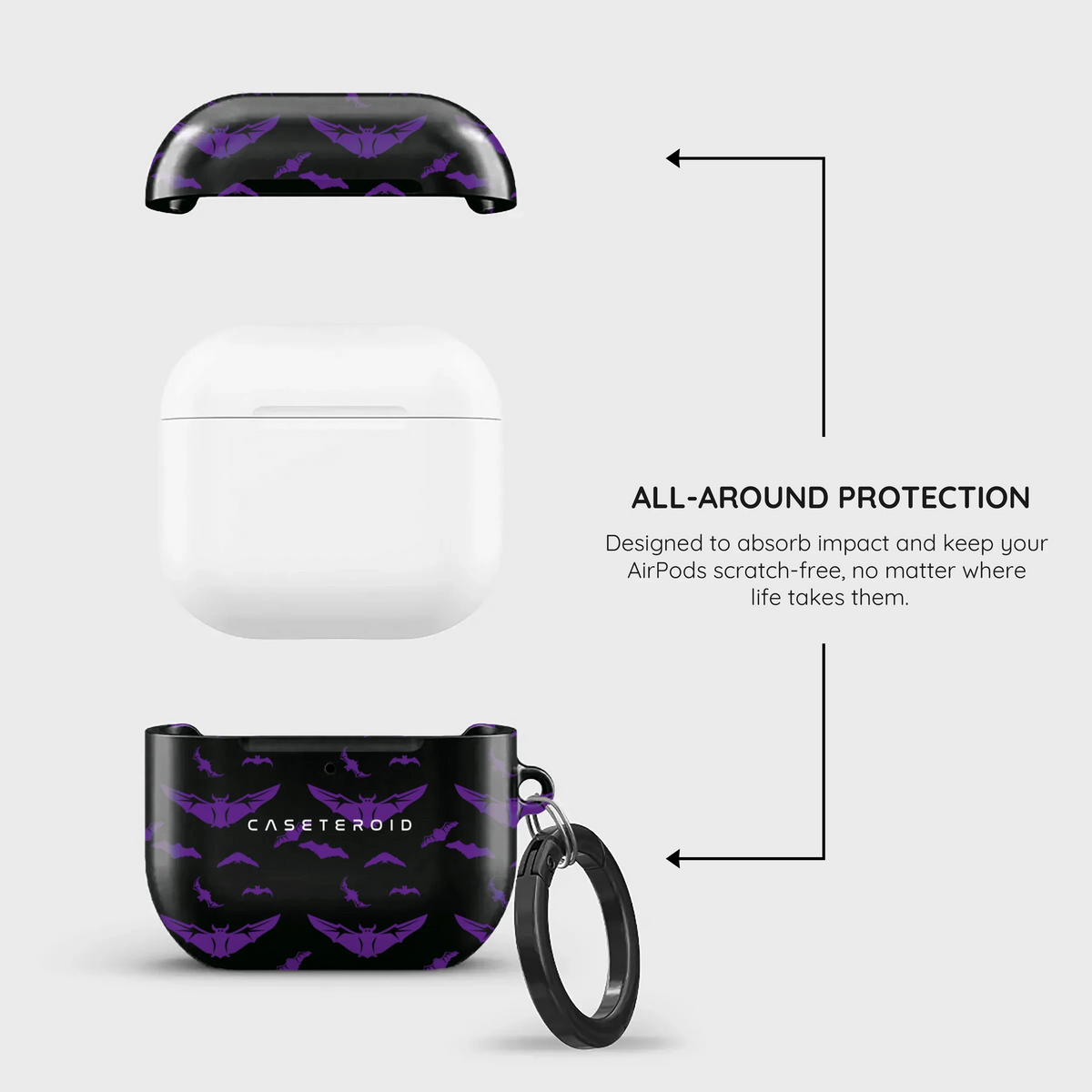 Violet Swarm - AirPods 5 Case