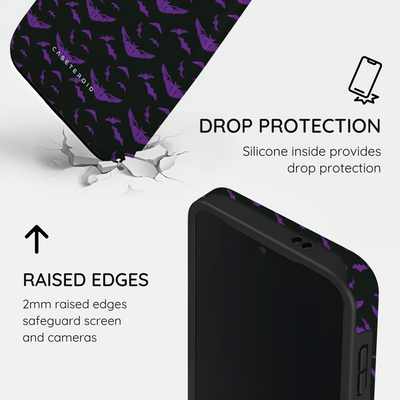 Violet Swarm - Samsung Galaxy S24 Case