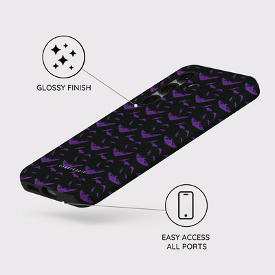 Violet Swarm - Samsung Galaxy S25 Case