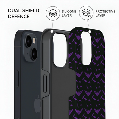 Violet Swarm - iPhone 15 Case