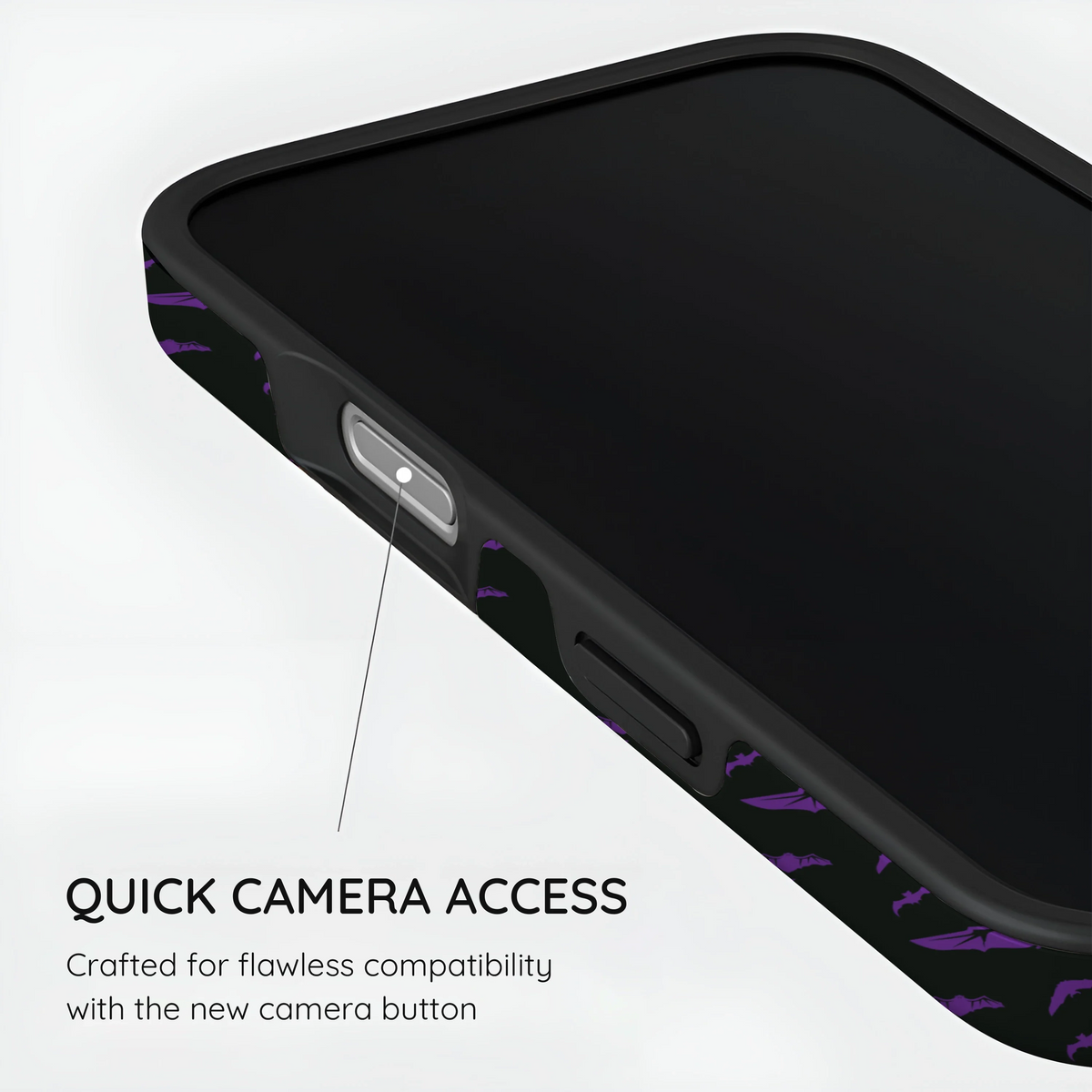 Violet Swarm - iPhone 16 Case