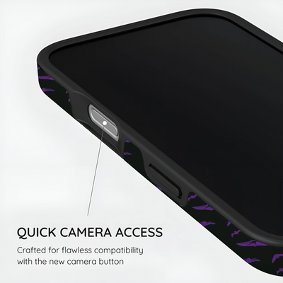 Violet Swarm - iPhone 16 Case