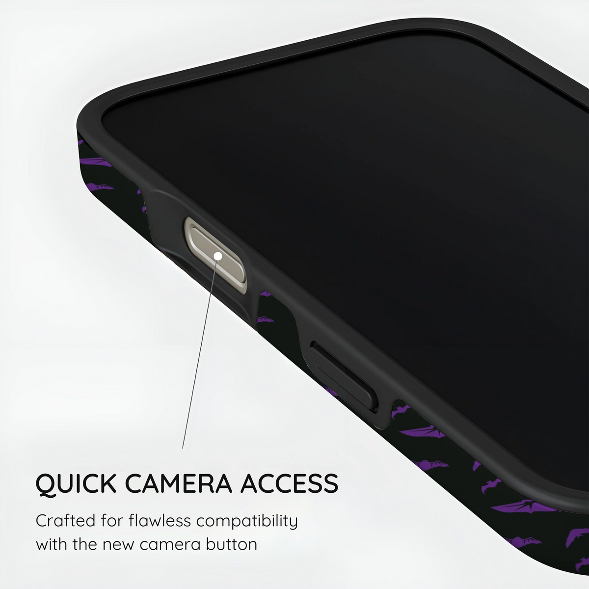 Violet Swarm - iPhone 16 Pro Case