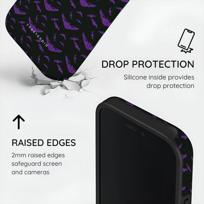 Violet Swarm - iPhone 18 Pro Max Case