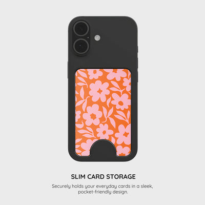 Vivid Florals - Magnetic Wallet & Stand