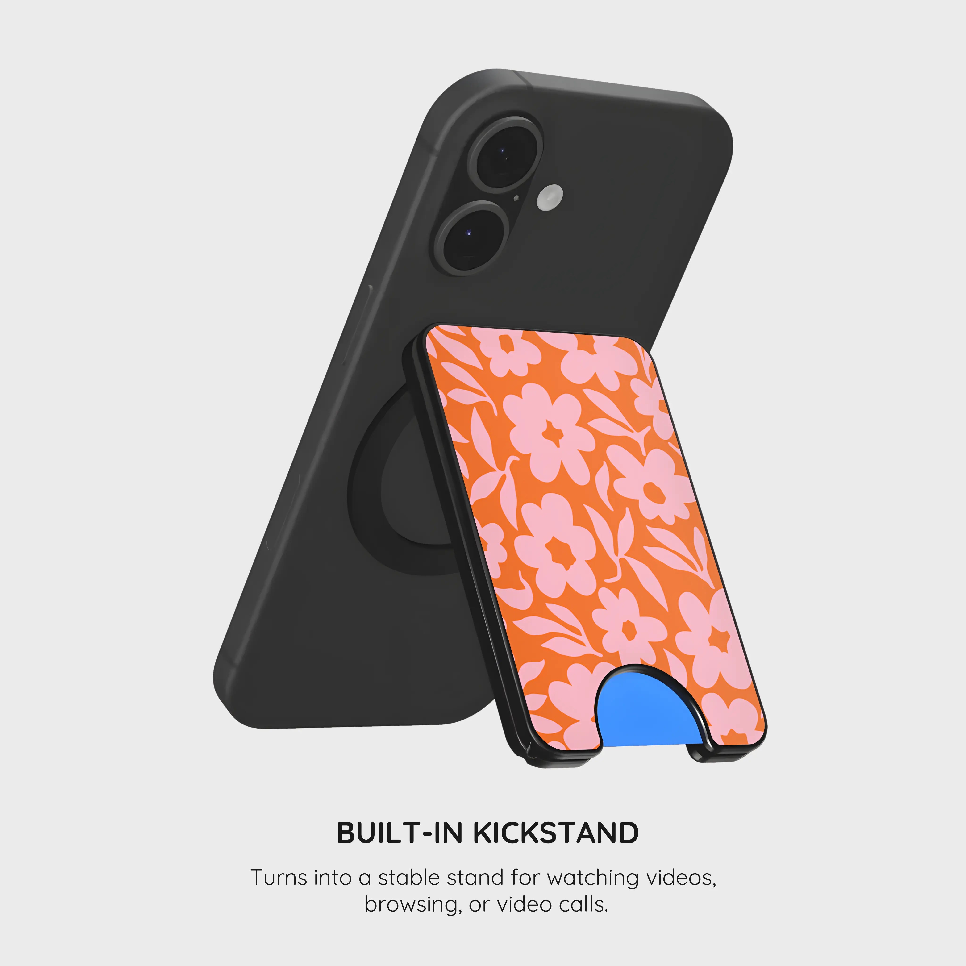 Vivid Florals - Magnetic Wallet & Stand