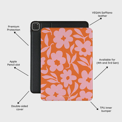 Vivid Florals - iPad Pro 11 (4th/3rd Gen) Case