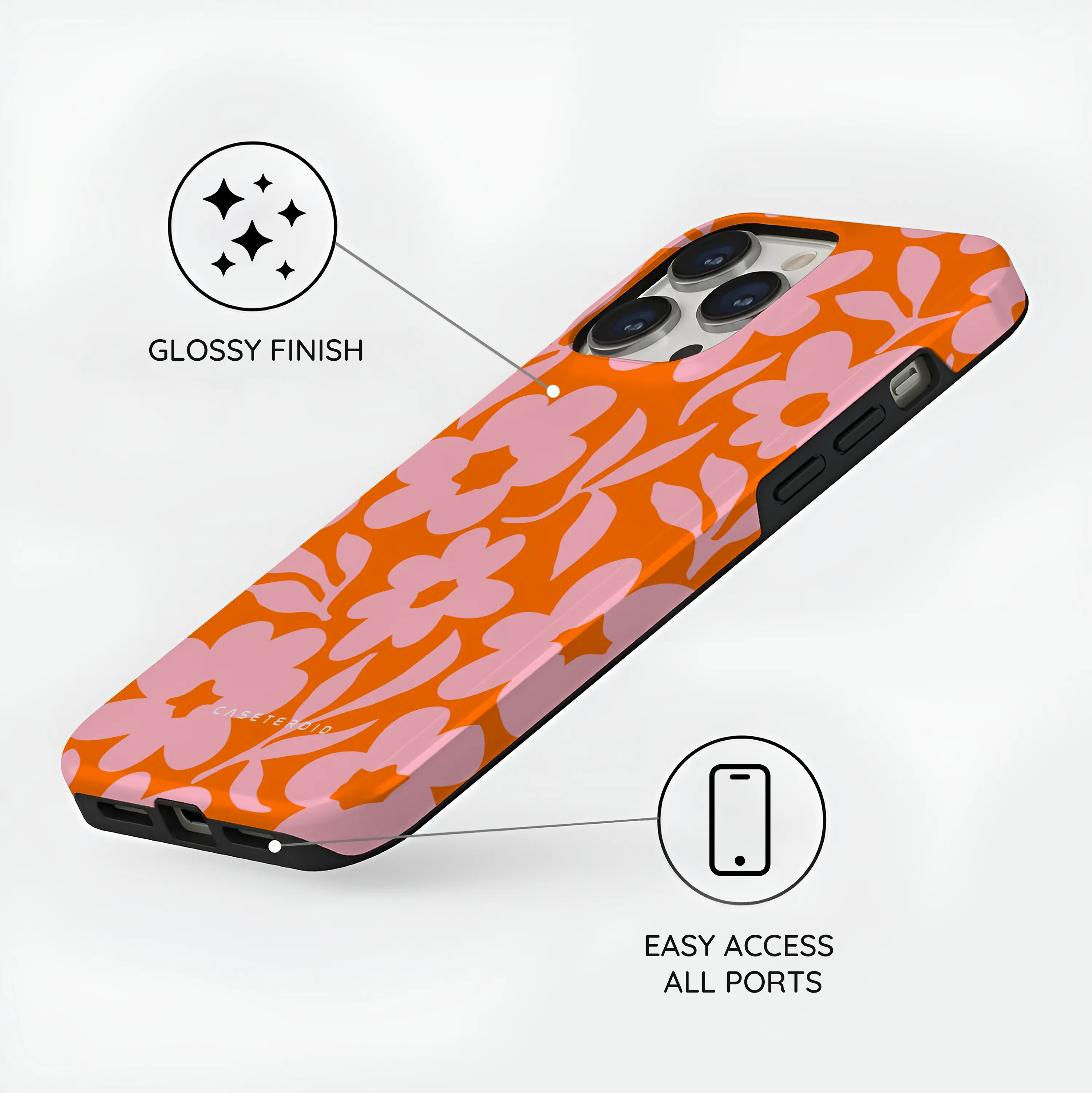 Vivid Florals - iPhone 13 Pro Max Case