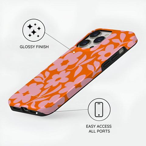 Vivid Florals - iPhone 13 Pro Max Case