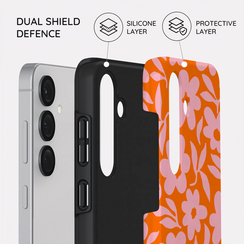Vivid Florals - Samsung Galaxy S25 Case